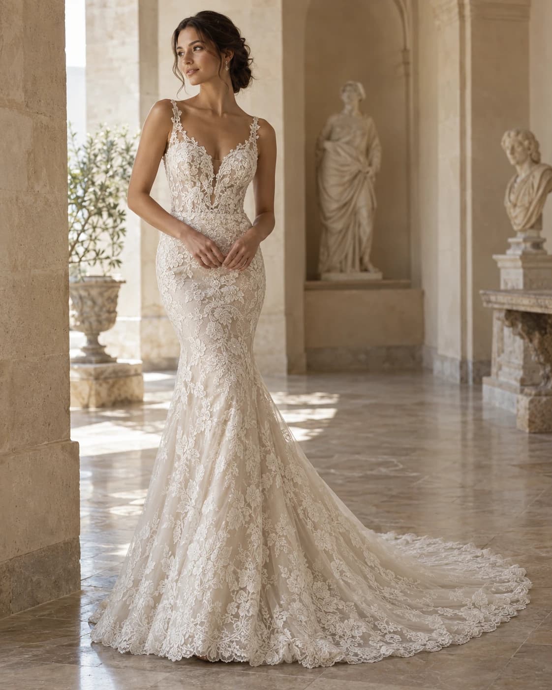 Lumière bridal gown